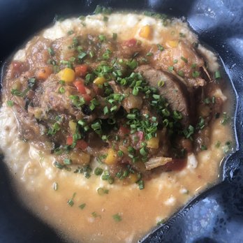 Hook & Barrel - Smoke shrimp and grits with andouille sausage - Seafood Near Me - Myrtle Beach, South Carolina Hook & Barrel - Smoke shrimp and grits with andouille sausage - Seafood Near Me - Myrtle Beach, South Carolina
