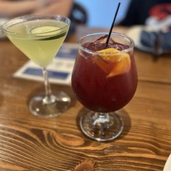 TWO60 Kitchen + Bar - Sangria and Cucumber Cocktail
