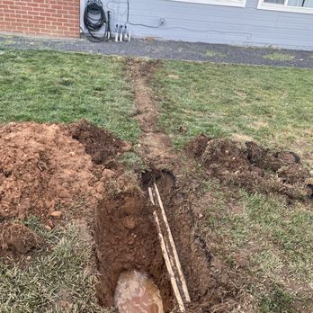 Sprinkler Services - Water main line broken - Irrigation Near Me