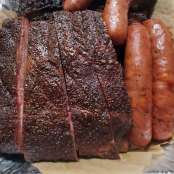 Sunset Texas Barbecue - 2 pounds bbq ribs, 2 pounds brisket, and 4 sausage! - Barbeque Near Me - Honolulu, Hawaii Sunset Texas Barbecue - 2 pounds bbq ribs, 2 pounds brisket, and 4 sausage! - Barbeque Near Me - Honolulu, Hawaii