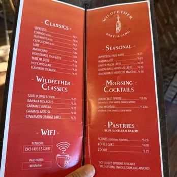 Wildfether Distilling - Menu - Distilleries Near Me - Haddonfield, New Jersey