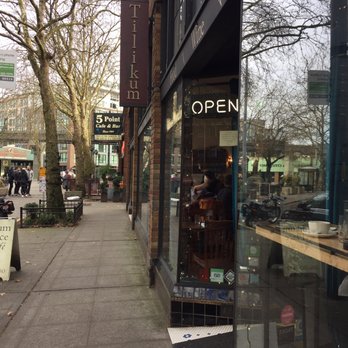 Tilikum Place Cafe - Front door - New American Near Me - Seattle, Washington