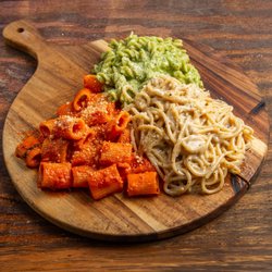 Frankie's Restaurant - Frankie Pasta Trio, Fusilli Pesto, Cacio E Pepe & Spicy Rigatoni Vodka