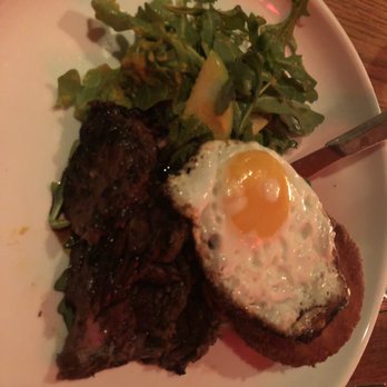 The Good Fork Pub - Steak and Eggs w/ kimchi rice cake - Pubs Near Me - Brooklyn, New York