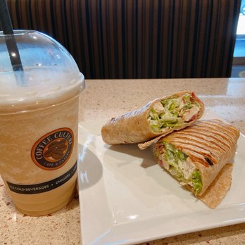 Coffee Culture - Iced cappuccino + Chicken Cesar wrap - Coffee & Tea Near Me - London, Ontario Coffee Culture - Iced cappuccino + Chicken Cesar wrap - Coffee & Tea Near Me - London, Ontario