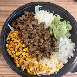 Harbor Yards Food Hall - Steak Bowl from Taqueria Puerto on point