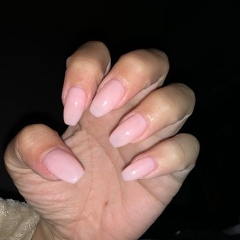 H2O Nails Spa - I filed down my own nails that night- looks better. - Nail Salons Near Me - Monrovia, California