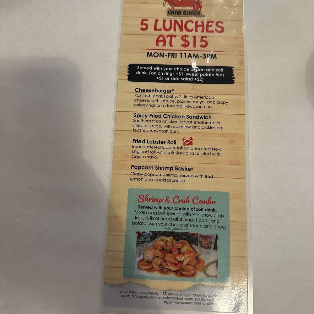 Angry Crab Shack - Lunch specials $15 - Seafood Near Me - Henderson, Nevada Angry Crab Shack - Lunch specials $15 - Seafood Near Me - Henderson, Nevada
