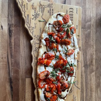 Bora Restaurant - Roasted Tomato Flatbread - Italian Near Me - Bethel, Connecticut