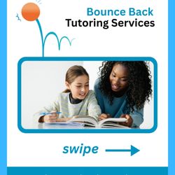 Bounce Back Tutoring Services - We are now on Instagram. Follow us for your academic tutoring needs!