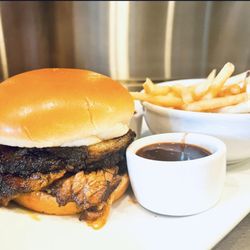 Word Of Mouth Grill - Brisket Sandwich + Fries