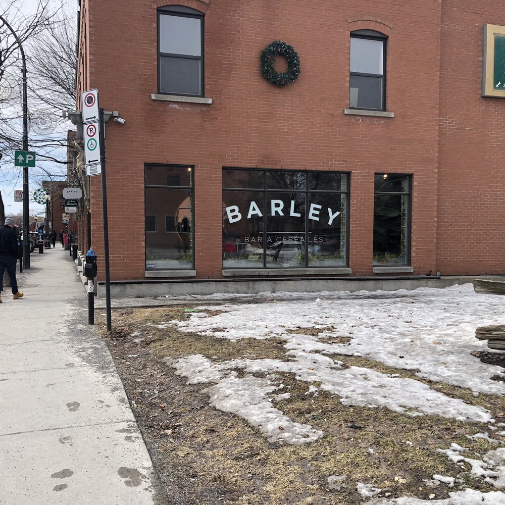 Barley - Outside - Breakfast & Brunch Near Me - Montreal, Quebec Barley - Outside - Breakfast & Brunch Near Me - Montreal, Quebec