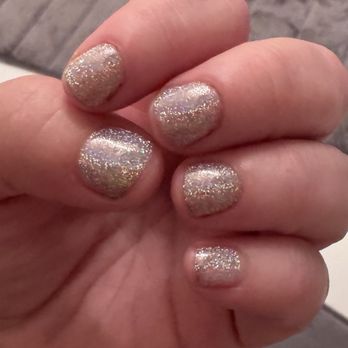 Elegant Nails and Spa - Love my manicure from Elegant nails! Galaxy -- one level up from Cat Eye ($15) extra. - Nail Salons Near Me - Torrance, California