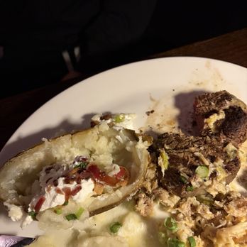Corso Italian Steak - Steak, Oscar style twice baked potato (this was after they warmed it in the microwave - Steakhouses Near Me - Boise, Idaho
