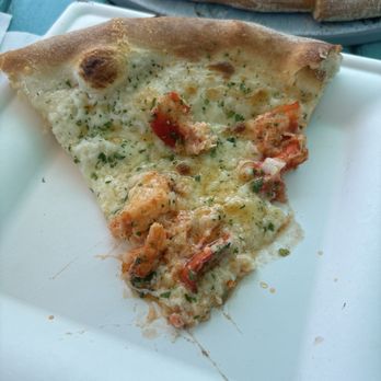 Seaside Cafe - Slice of the incredible lobster pizza - Pizza Near Me - Key West, Florida Seaside Cafe - Slice of the incredible lobster pizza - Pizza Near Me - Key West, Florida