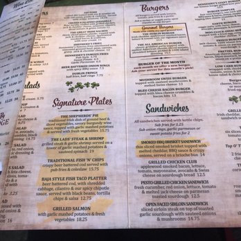 Hennessey's Tavern - The menu - Irish Near Me - Hermosa Beach, California Hennessey's Tavern - The menu - Irish Near Me - Hermosa Beach, California