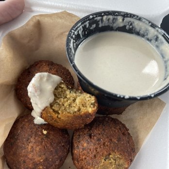 Shawarma Shack - Falafel with garlic sauce - Lebanese Near Me - Broken Arrow, Oklahoma