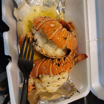 Krab Kingz - 6 oz Lobster Tails. Seemed bigger than 6 oz. Very good - Cajun/Creole Near Me - Desoto, Texas Krab Kingz - 6 oz Lobster Tails. Seemed bigger than 6 oz. Very good - Cajun/Creole Near Me - Desoto, Texas