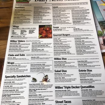 Dockside Willies - There's an entire flip side of this many with just as many food options. - Seafood Near Me - Wormleysburg, Pennsylvania Dockside Willies - There's an entire flip side of this many with just as many food options. - Seafood Near Me - Wormleysburg, Pennsylvania