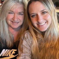 Hair Waves Studio - My Daughter and I. Love you guys Tammie and Amber .