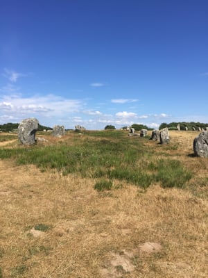 Alignements of Carnac by null