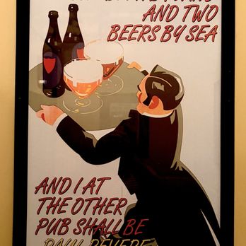 Jake's Famous Crawfish - One of the many framed posters (but I liked this one a lot) - Seafood Near Me - Portland, Oregon
