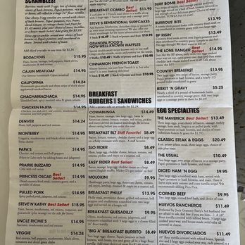 Cowboy Surfer Grill - Menu as 8/31/24 - Breakfast & Brunch Near Me - Corona, California Cowboy Surfer Grill - Menu as 8/31/24 - Breakfast & Brunch Near Me - Corona, California