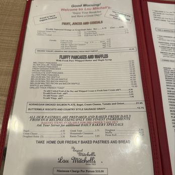 Lou Mitchell's - Menu - Breakfast & Brunch Near Me - Chicago, Illinois