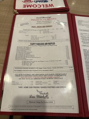 Menu photo 2 Lou Mitchell's Chicago, IL