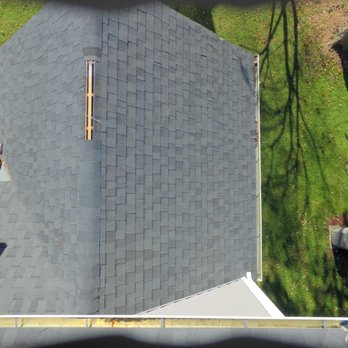 S&B Roofing Services - Hole! Also edge damage at top right edge. - Roofing Near Me - Raleigh, North Carolina S&B Roofing Services - Hole! Also edge damage at top right edge. - Roofing Near Me - Raleigh, North Carolina