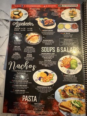 Menu photo 2 Tony's Cantina Mexican Grill Jacksonville, FL Menu photo 2 Tony's Cantina Mexican Grill Jacksonville, FL