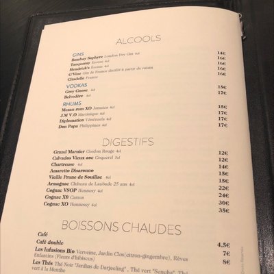 Menu photo 3 Philippe Excoffier Paris 07, 75