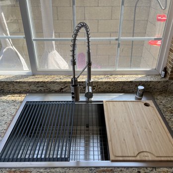 Simpex Repipe & Plumbing - This is the brand new Kraus sink and faucet! - Plumbing Near Me - Irvine, California Simpex Repipe & Plumbing - This is the brand new Kraus sink and faucet! - Plumbing Near Me - Irvine, California