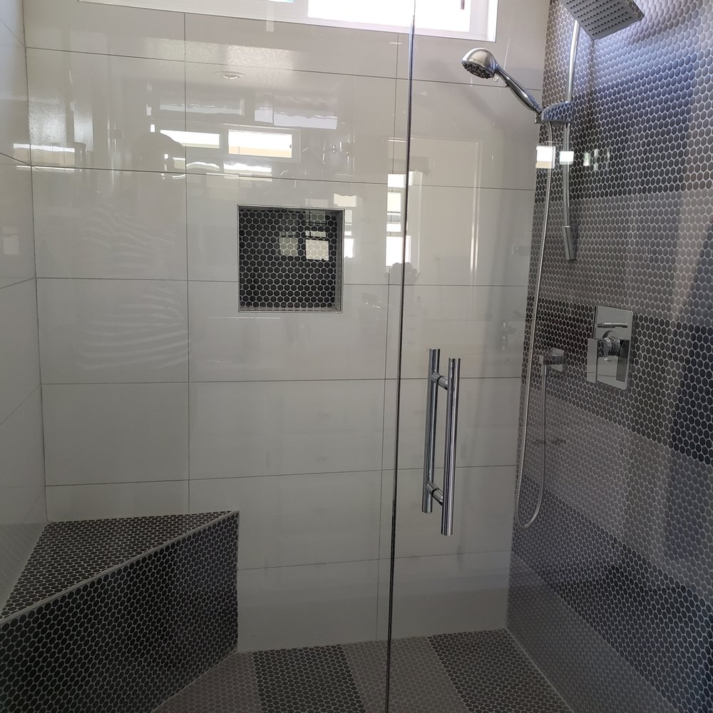 Poseidon Remodeling - Beautiful new shower - General Contractors Near Me - Oceanside, California Poseidon Remodeling - Beautiful new shower - General Contractors Near Me - Oceanside, California