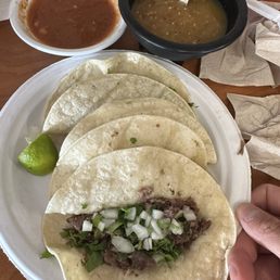 Cabeza and rib meat special Cabeza and rib meat special