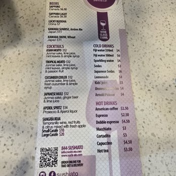 Sushiato - Plantation - Menu - Sushi Bars Near Me - Plantation, Florida Sushiato - Plantation - Menu - Sushi Bars Near Me - Plantation, Florida