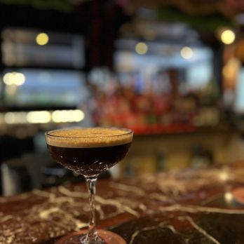 Red Thread - Coffee cocktail at the bar - Cocktail Bars Near Me - St. Petersburg, Florida
