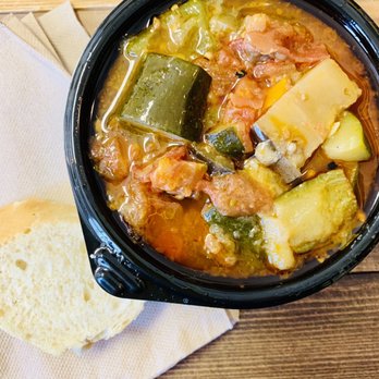 Madeleine’s Place - a bowl of stew with bread - Creperies Near Me - Clarksville, Tennessee Madeleine’s Place - a bowl of stew with bread - Creperies Near Me - Clarksville, Tennessee