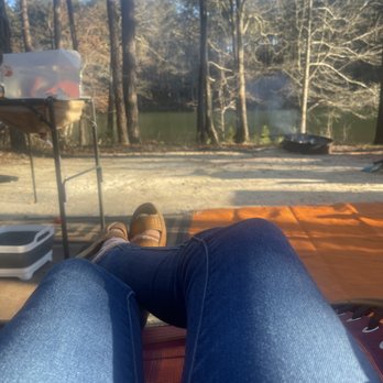Hamilton Branch State Park - Lot view relaxing in a chair - Parks Near Me - Plum Branch, South Carolina