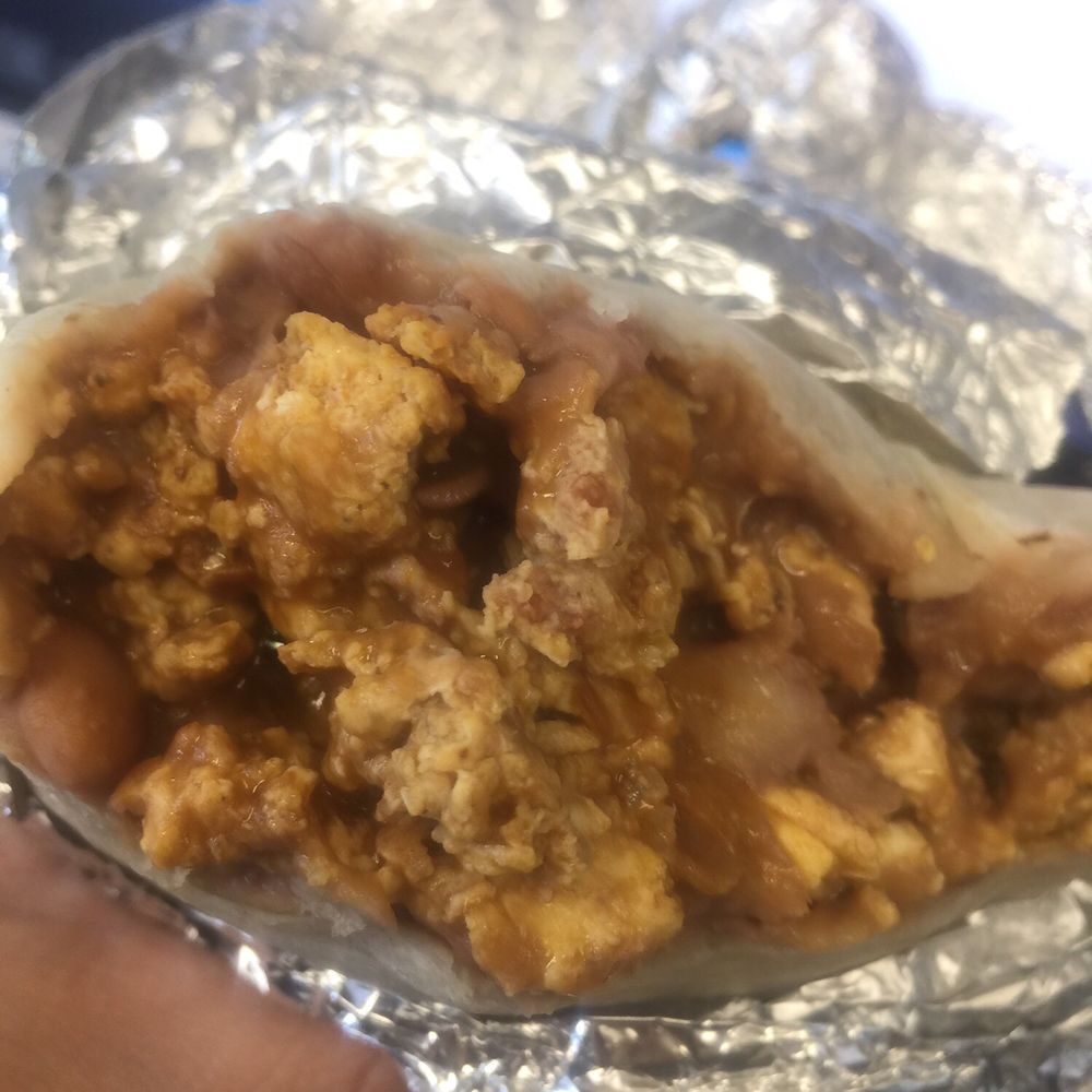 Pepe's Panaderia - Chorizo, egg, bean and cheese burrito - Bakeries Near Me - Riverside, California Pepe's Panaderia - Chorizo, egg, bean and cheese burrito - Bakeries Near Me - Riverside, California
