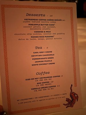 Menu photo 3 Di Di West Hollywood, CA