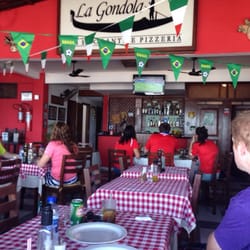 La Gôndola - Upstairs watching the chile v. Espana game!