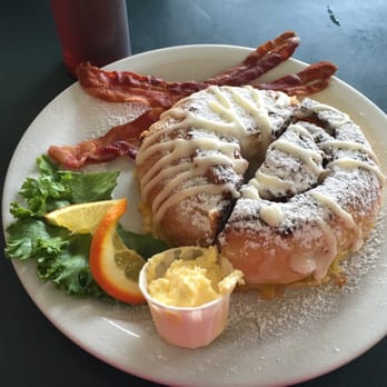 Ramona Cafe - $6.99 cinnamon roll and bacon special. - Breakfast & Brunch Near Me - Ramona, California Ramona Cafe - $6.99 cinnamon roll and bacon special. - Breakfast & Brunch Near Me - Ramona, California