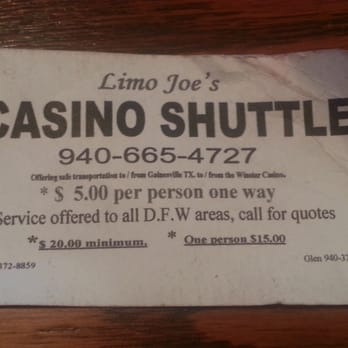 Limo Joe's Casino Shuttle - Taxis Near Me - Gainesville, Texas Limo Joe's Casino Shuttle - Taxis Near Me - Gainesville, Texas