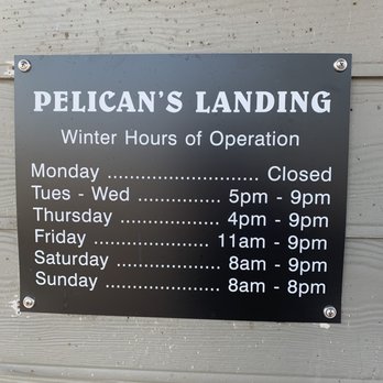 Pelicans Landing Restaurant - Winter hours 2-11-23 - American Near Me - Gordonville, Texas