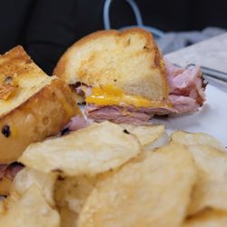 Water St Cafe - Cross section of ham n cheese