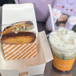 Spicy royal west and strawberry matcha