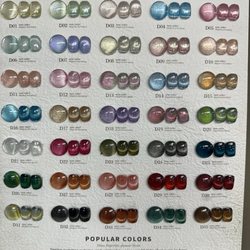 My Shiny Nails - Some of their cat eye polish selection