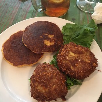 Something Different - Purportedly the best crab cakes in VA with NO filler. They weren't. - Barbeque Near Me - Urbanna, Virginia Something Different - Purportedly the best crab cakes in VA with NO filler. They weren't. - Barbeque Near Me - Urbanna, Virginia