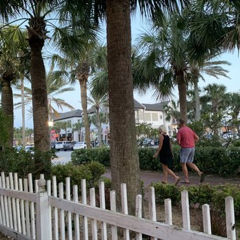 Poe's Tavern - View at outside seating at Poe's - Burgers Near Me - Atlantic Beach, Florida